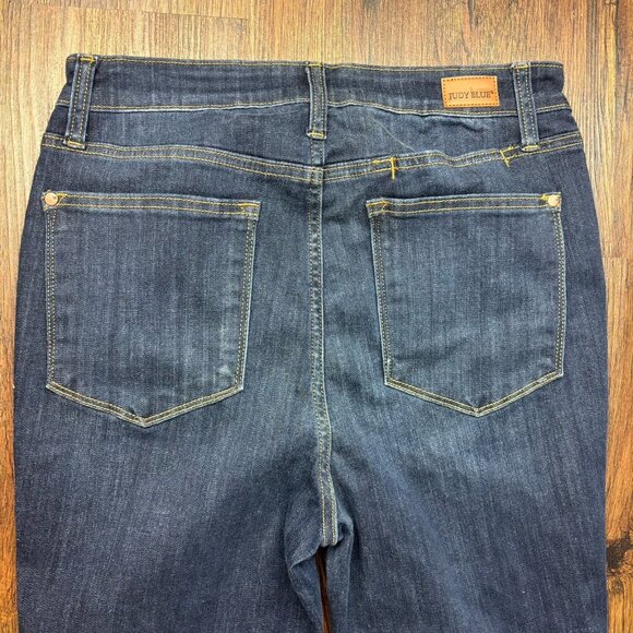 Judy Blue Skinny Fit Jeans Dark Wash JB82409DK Women’s Size 11/30 - Picture 4 of 11